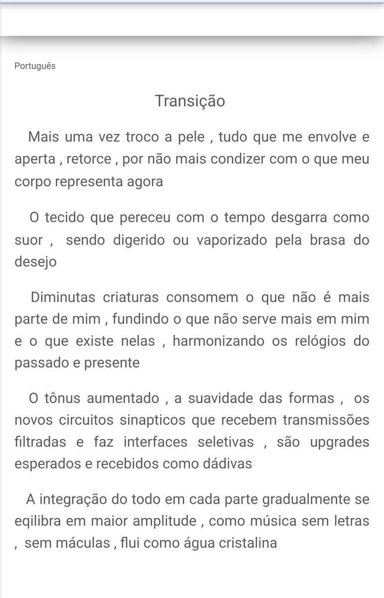 Gustavo100005's tweet photo. Projeto literário "Vem de dentro" (From inside project)
Transição
https://t.co/syXFgbX73Z
Poesia - Oxoioduck blog
#poesia #poema #escrever #escrita #leitor #leitura #ler #lendo #cultura #blog #post
#leia #leitores #escrevendo #escritor #recomendado #literatura #leitura https://t.co/qUwGKb6BXV