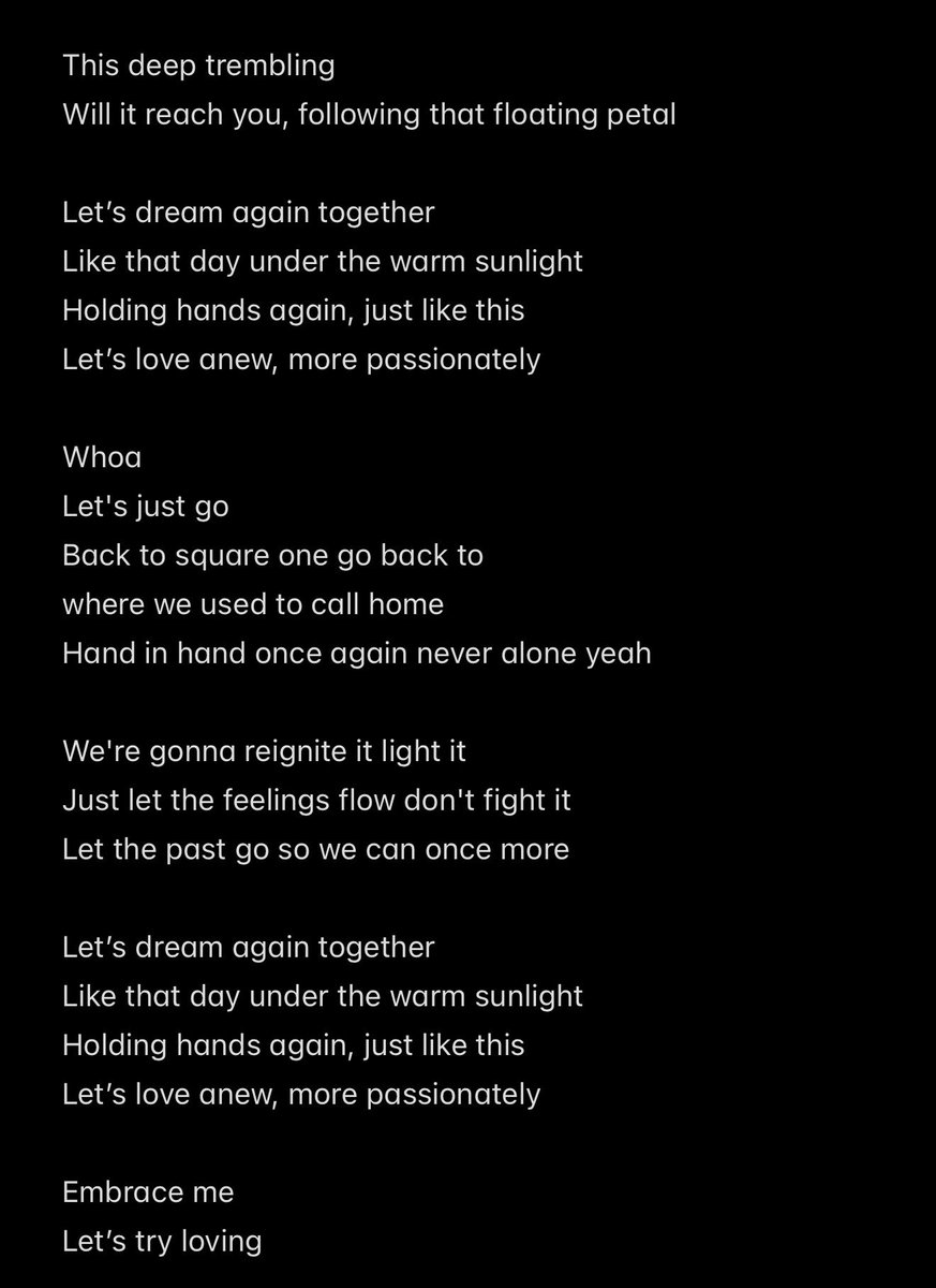 jjellybeans_'s tweet photo. [english translation] BTOB - 우리 다시 (We Together) lyrics

💙🥺💙 https://t.co/Tl0W9Sh52Z