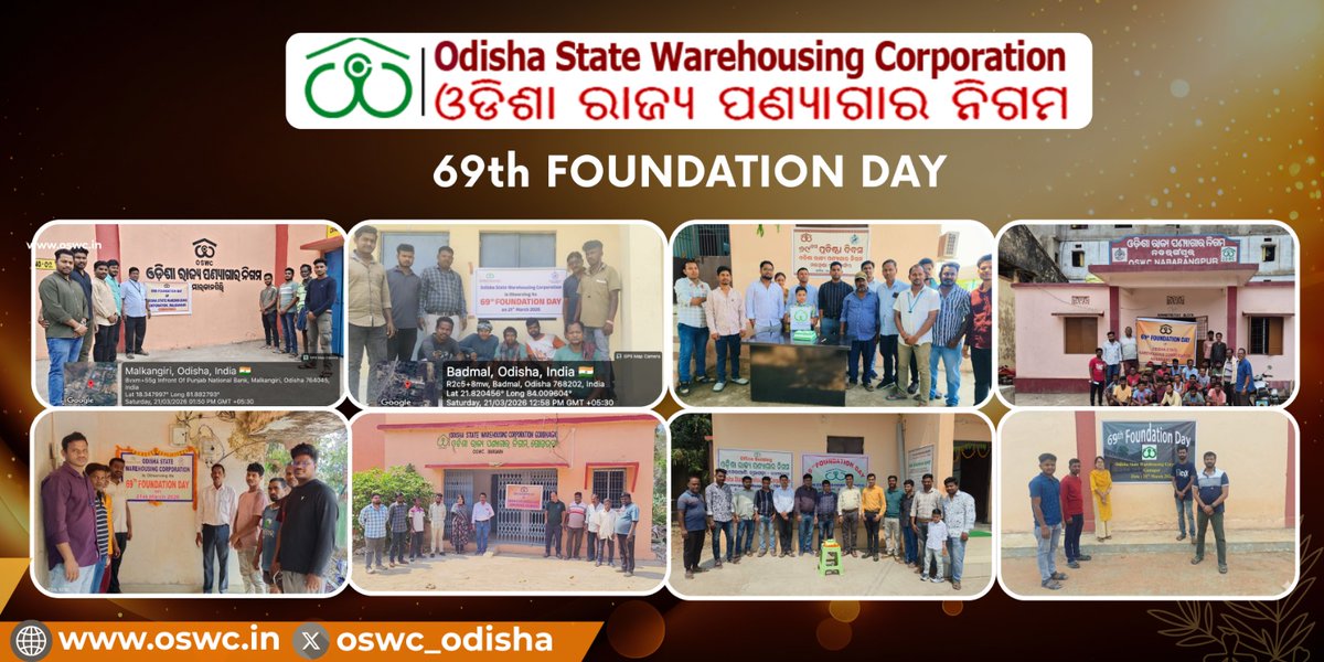 Odisha State Warehousing Corporation tweet media