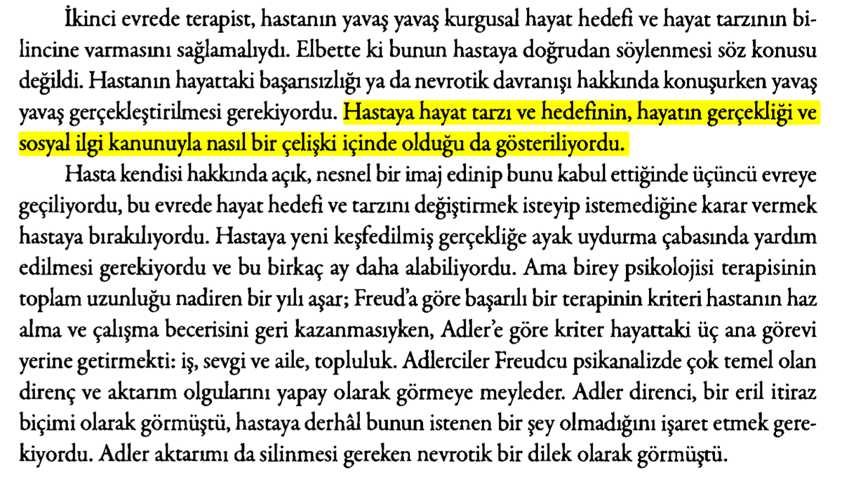 Psikobilim_'s tweet photo. Adler neden bu kadar geri planda kalmıştır?
Özetle: Freud bize sığınacak bir "mazeret" verir, Jung bize inanacak bir "masal" verir; Adler ise bize yapmamız gereken bir "ödev" verir. 
Ve insanlar tarih boyunca mazeretleri ve masalları, ödevlere tercih etmişlerdir.
Ayrıntı için:🧵 https://t.co/7N5aC1wBqD