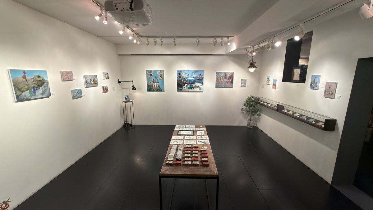 Kyohei_DPH's tweet photo. 赤木仁「玉手と白虫」展みてきた！
3月29日 (日)まで https://t.co/ppXGLJ0IrS