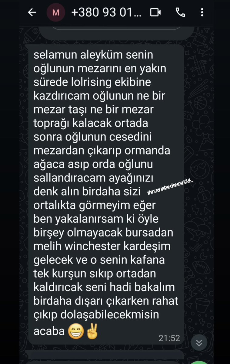 Asayiş Berkemal tweet media