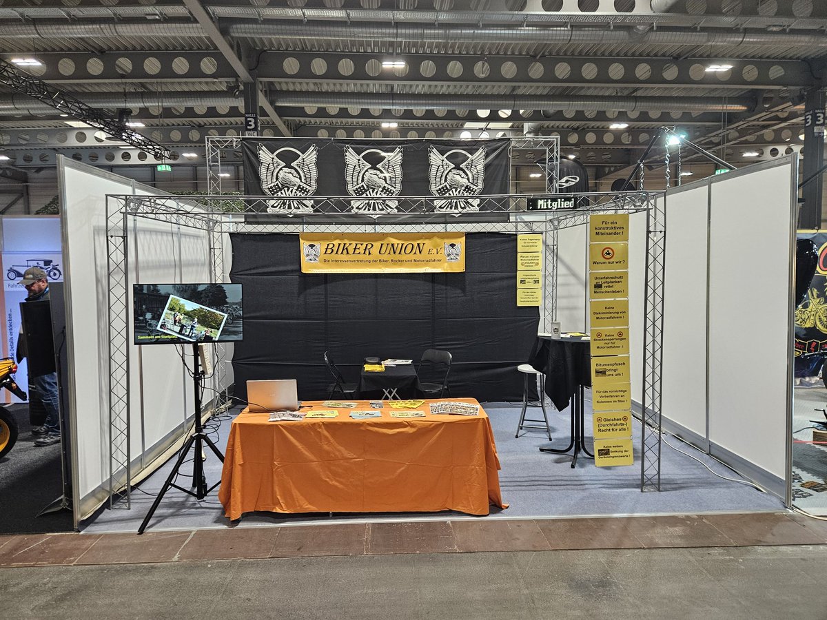 bikerunion's tweet photo. Messe Erfurt - Wir erwarten euch.
Halle 3 https://t.co/adupW28m9B