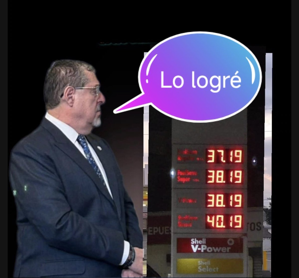 Otro gran logro de Semilla.  Jamás un gobierno habia logrado un precio tan alto. 

Alguien que le diga a este pobre que la cosa es al revés...