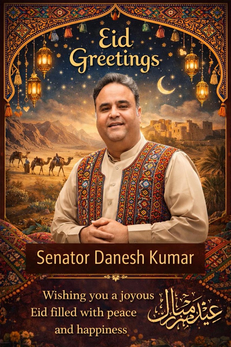 Senator Danesh Kumar Palyani tweet media