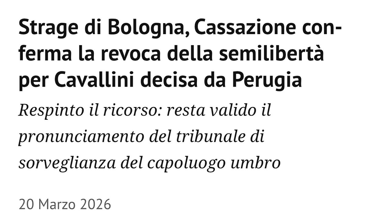 Cavallini torna dentro.
Per anni però è stato fuori in semilibertà grazie anche a un lavoro in una cooperativa legata all’area di Ciavardini.
Intorno a quel mondo, relazioni e contatti anche istituzionali.
Il sistema del “reinserimento” merita qualche domanda in più.