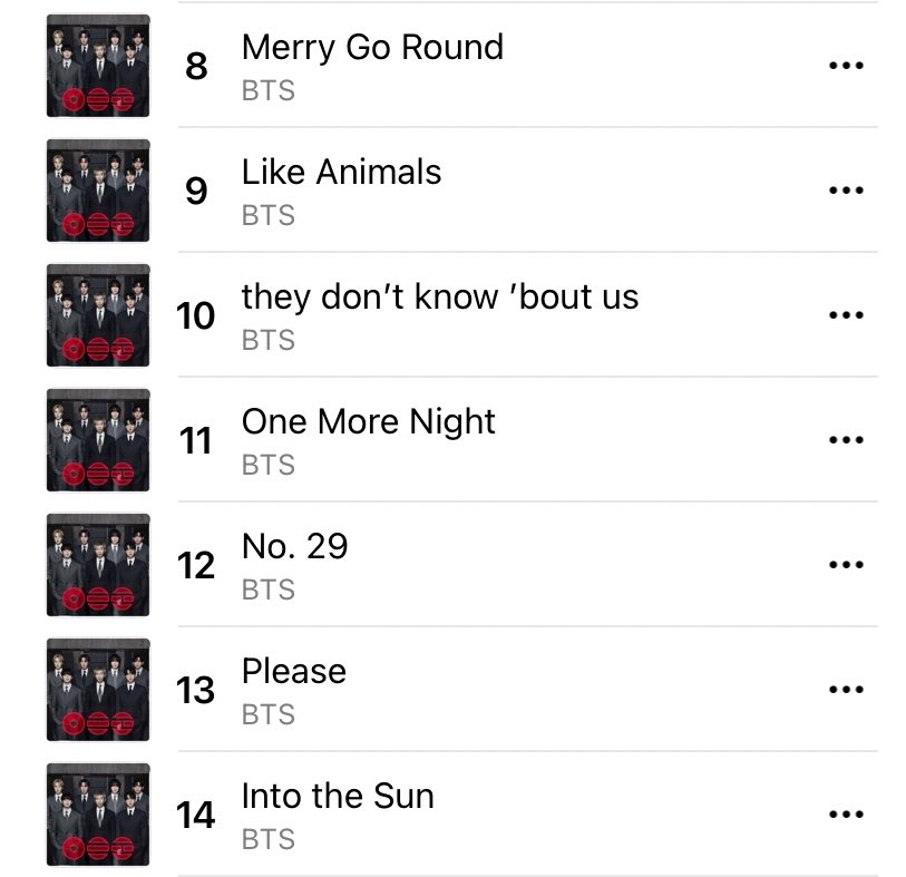🟥 >> “SWIM” de #BTS debuta en el puesto #1 en la lista Top 100 Argentina 🇦🇷 (All Genres) de Apple Music! 🔥

Y todas las canciones de #BTS_ARİRANG ingresaron en el Top 14 🇦🇷:

#1 SWIM
#2 Body to Body 
#3 Hooligan
#4 FYA
#5 Aliens
#6 2.0 
#7 NORMAL
#8 Merry Go Round
#9 Like