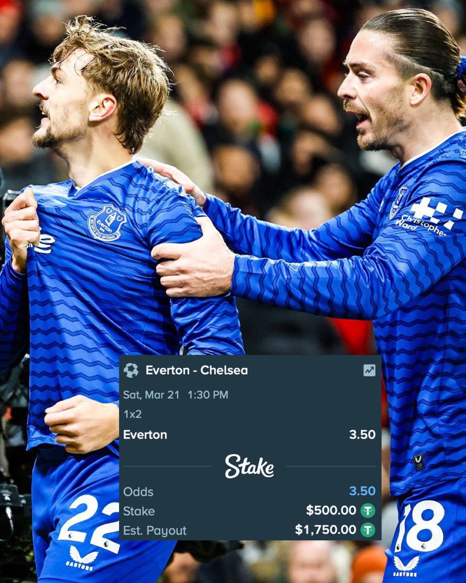 UTDTrey's tweet photo. EVERTON ARE COOKING CHELSEA FOR ME! https://t.co/JM65HJVht6