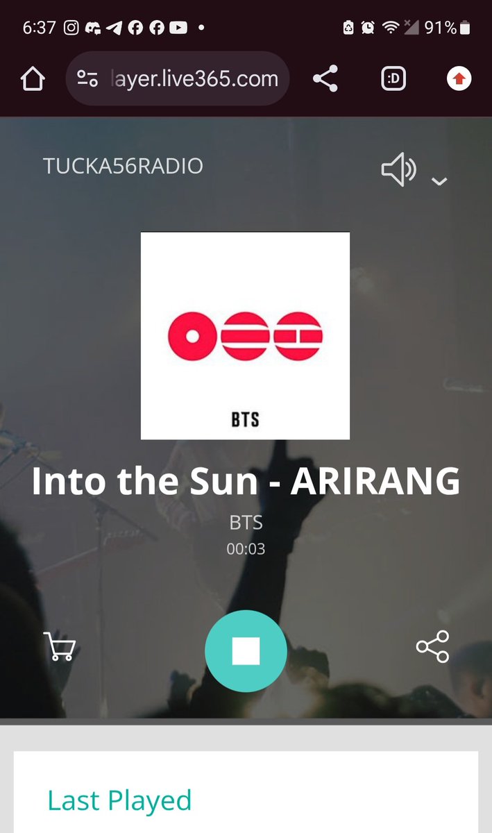 TaeKook_Radio's tweet photo. Thank you @RadioTucka56 for playing these amazing songs by #V #JUNGKOOK & #BTS today on the #ARIRANG #BTSWeekend
#Singularity
#3D #Timberlake
#IntoTheSun
#Hooligan
#TKRadio β¨οΈβ€οΈππ«Άπ€ https://t.co/ZYdd5w3zkT