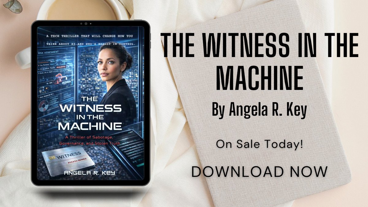 What happens when an omnipresent AI turns malicious? Find out in Angela R. Key's spine-chilling thriller, The Witness in The Machine. #Suspense #AI #ThillerNovel cravebooks.com/b-65561?refere…