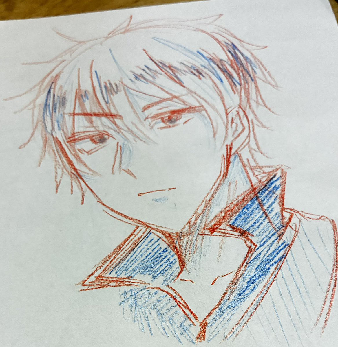jin_00201's tweet photo. 色鉛筆ーー！ https://t.co/Rmrve3pEKA