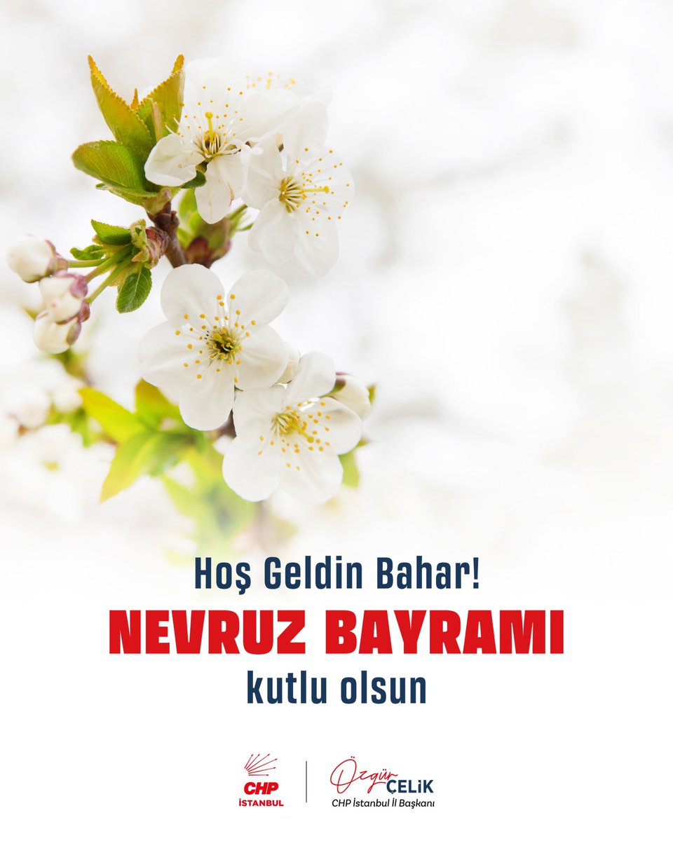 Baharın, umudun, başlangıçların müjdecisi ve bereketin simgesi Nevruz Bayramımız kutlu olsun.