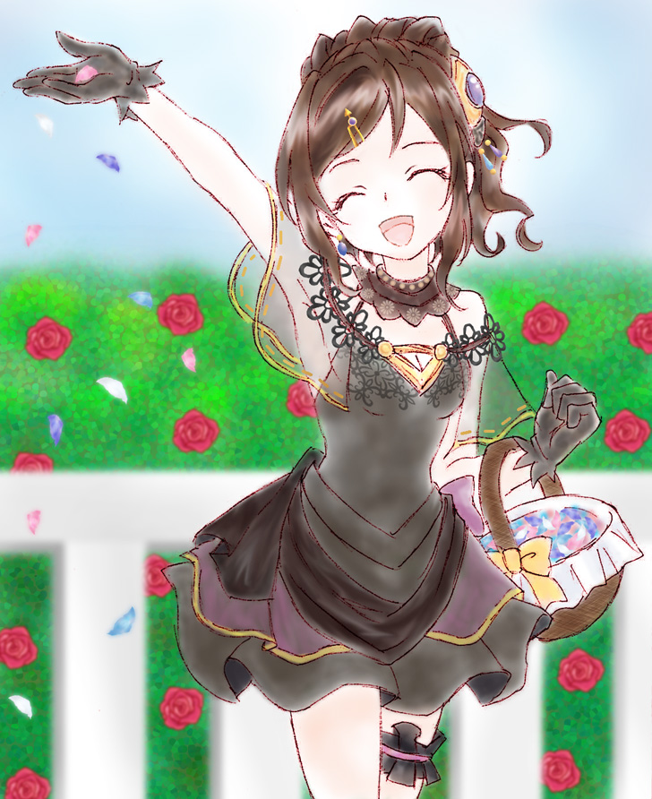 Lilfie_mersto's tweet photo. ハリエットに笑顔が戻る日は来るのかな
光契約ローランの紹介文でハリエットが赤壁Ⅲの出来事を思い出として語っているから、いつか立ち直れるんだろうけど
#クリプトラクト　#クリプトお絵描き https://t.co/Ijvz6b65BI