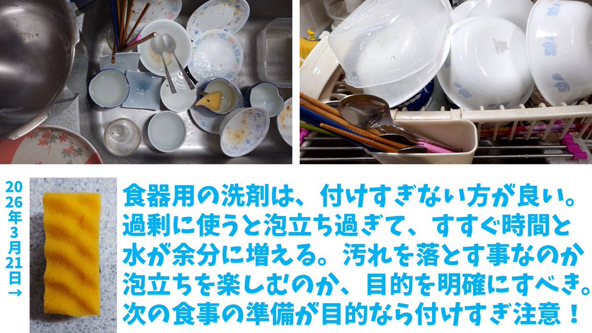 俺、洗いもん（食器洗い研究家／皿洗い研究家） tweet media
