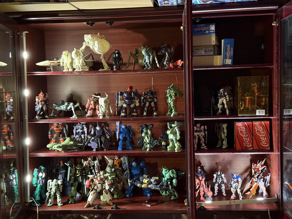 9割がパチ組ですが、お手つきモデルはほぼココに集結。