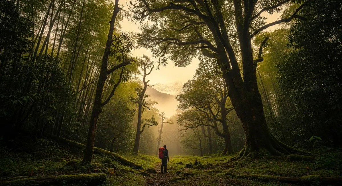 PappaLahiri's tweet photo. Exploring Neora Valley through trekking offers a unique blend of adventure and natural beauty. Nestled in the Eastern Himalayas, Neora Valley is a haven for trekkers who seek serenity and a connection with nature. The trek takes you through dense forests.
https://t.co/bh2wOvLYDj https://t.co/0pKXN8Q0Tc