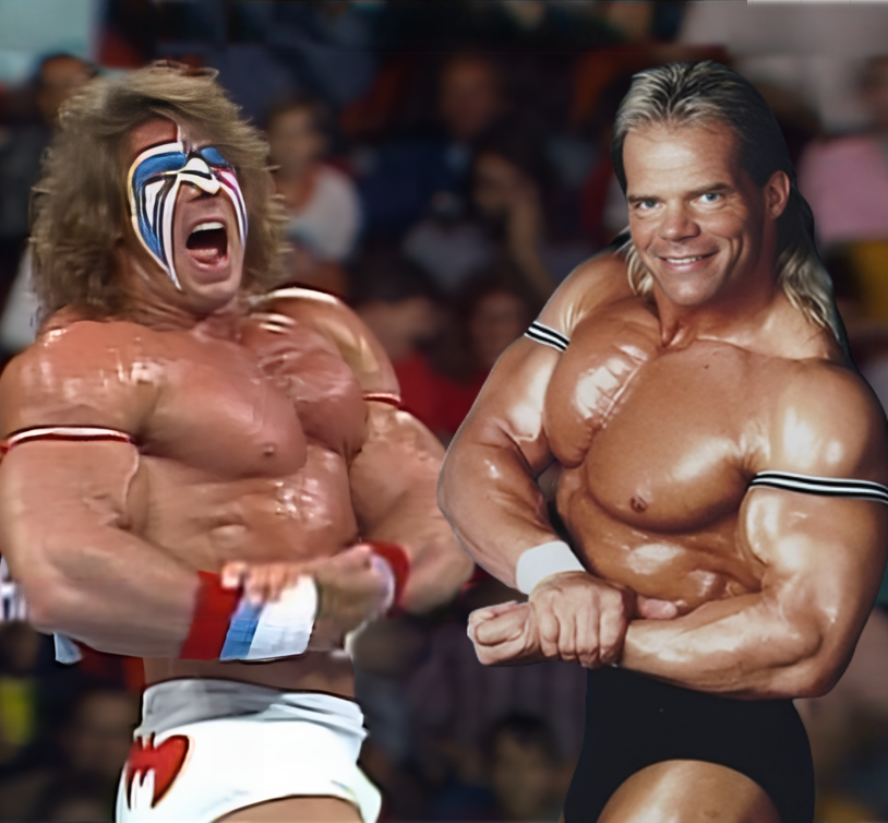 CliffordColm's tweet photo. @GenuineLexLuger  Hi Lex, here's another picture from the Lex Luger v Ultimate Warrior page. You definitely win the pose-down!  https://t.co/IbjQJw7dpB https://t.co/YNQEfew4TZ