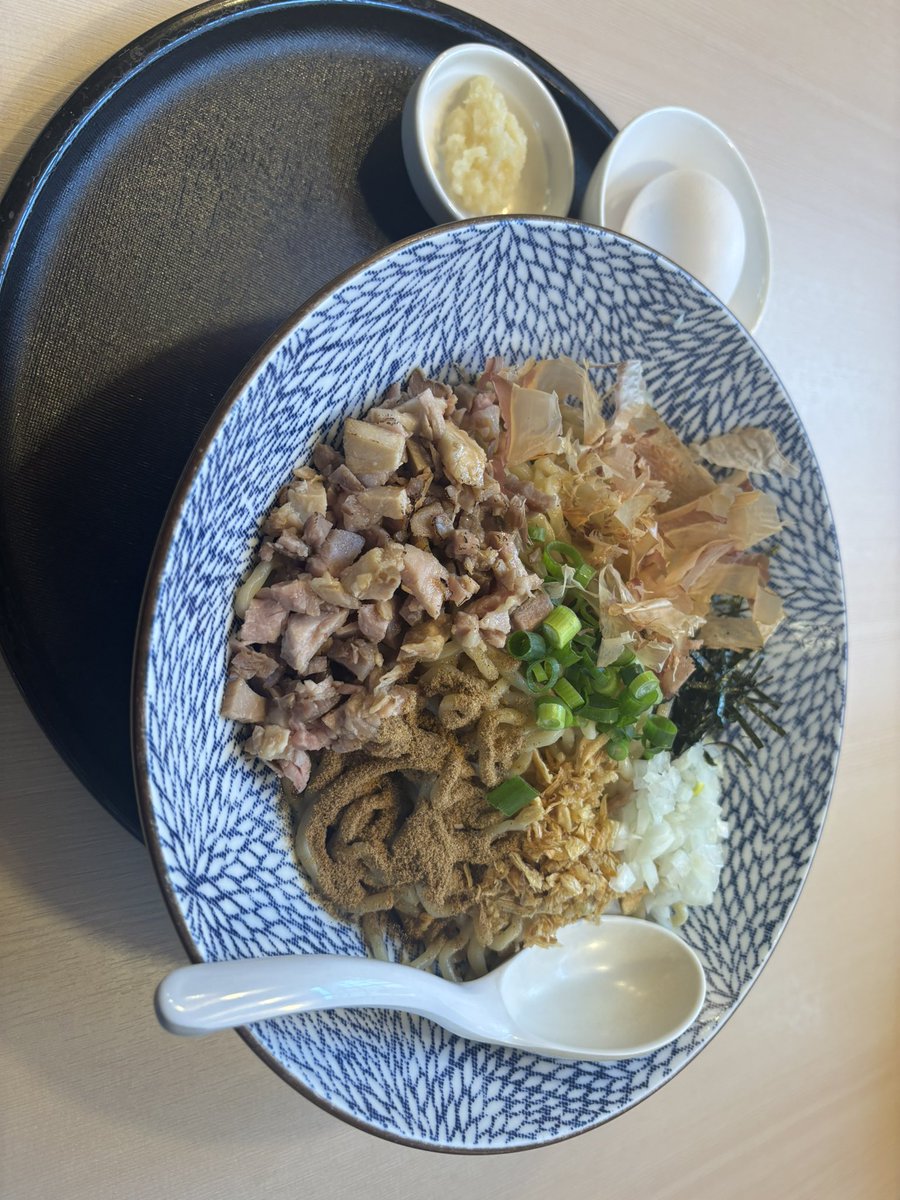 昼ごはん
脳死で油そばを注文するのを止めるのが目標