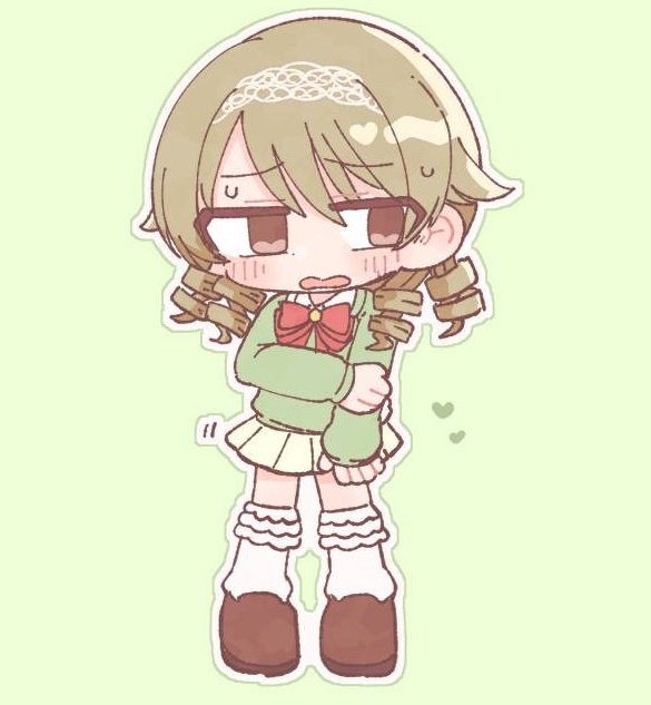 森久保乃々 「もりくぼ」|ずいけんのイラスト