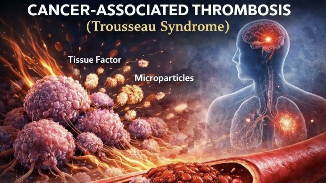 HemostasisToday's tweet photo. When Cancer Triggers Blood Clotting – Understanding Trousseau Syndrome - Yves Bikorimana

https://t.co/WGRoiVbaeI 

#Hematology #Hemostasis #HemostasisNews #HemostasisToday #Medicine #Health #MedX #MedNews #MedEd https://t.co/LFWvxwnO5S