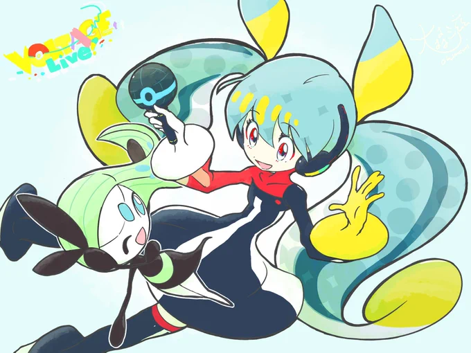 「ポケモン feat. 初音ミク VOLTAGE Live!」とても良かった! ポケモンもミクも、 どちらも可愛かった!! #ポケミク