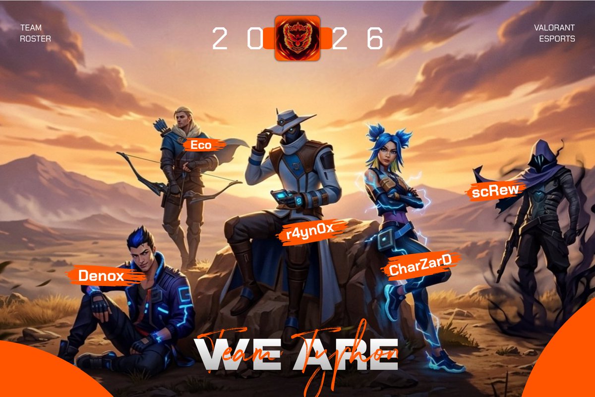 Yeni sezonda takımımızı temsil edecek oyuncularımızı duyurmaktan gurur duyuyoruz!

Ömer “DenoX” Özçelik
Murathan “Eco” Arıca
Fatih “r4yn0x” Apaydın
Mert “CharZarD” Yalçın
Yağız “scRew” Kızılkaya

HC : Talha “Çükübik” Baran