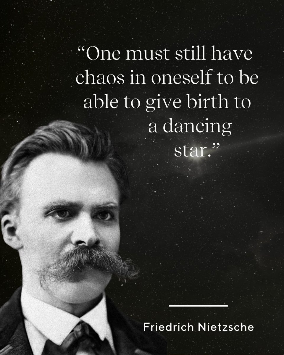 STubali's tweet photo. “One must still have chaos in oneself to be able to give birth to a dancing star.”

~ Friedrich Nietzsche https://t.co/4ooMKyr2c9