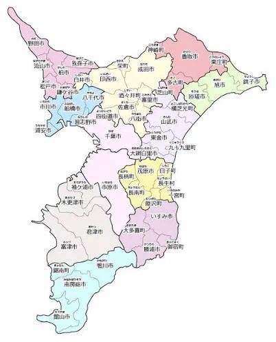 もしかして千葉県ってチーバくんの形パクって作られてる?