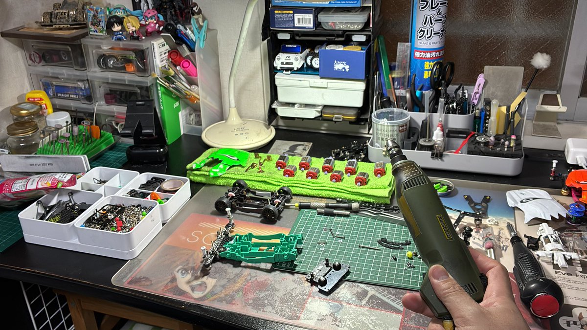 リューター大破(ﾉД`)
こんな途中にご無体な…