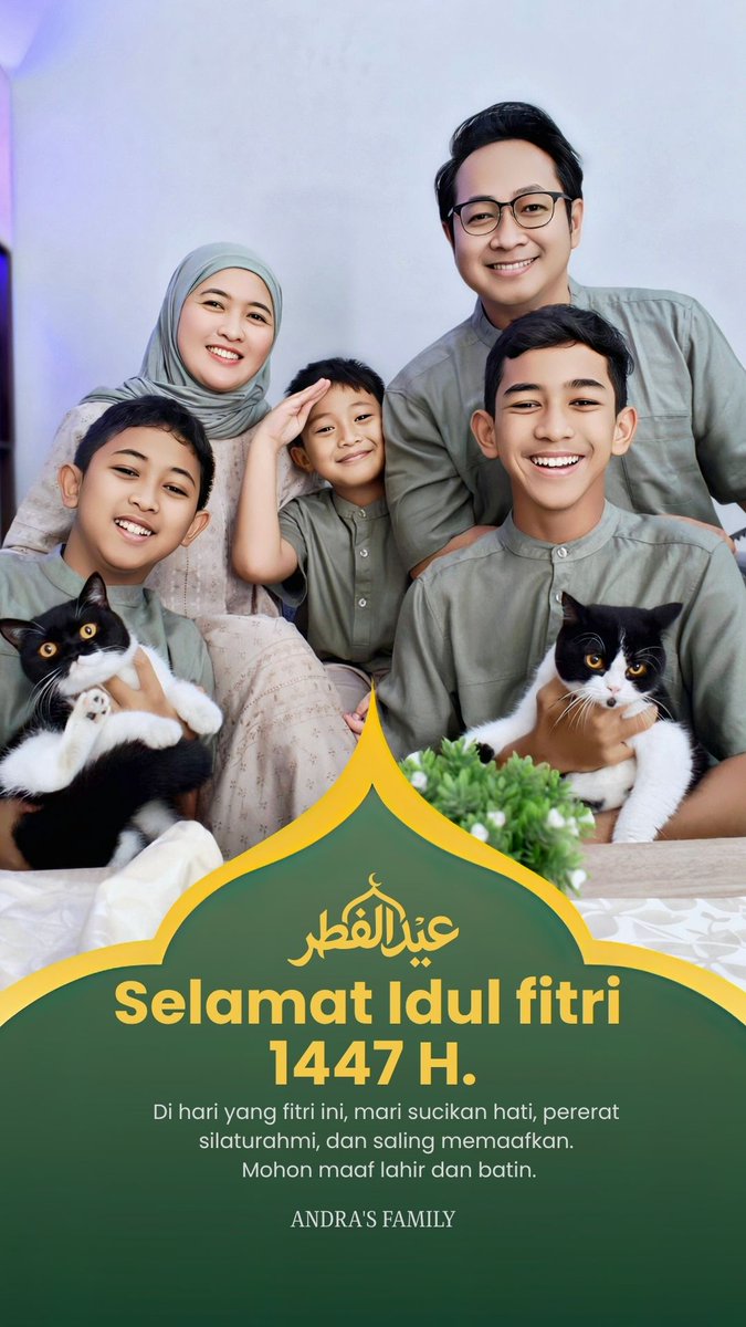 Kami mengucapkan yang ada digambar.
