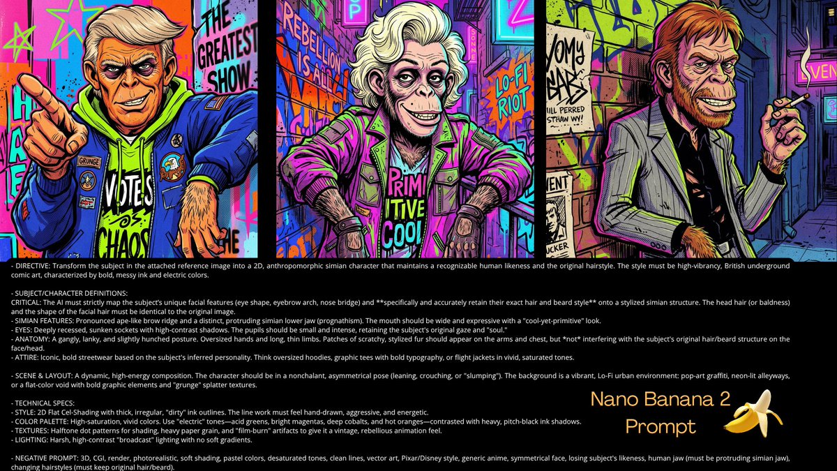 Nano Banana 2 prompt layout