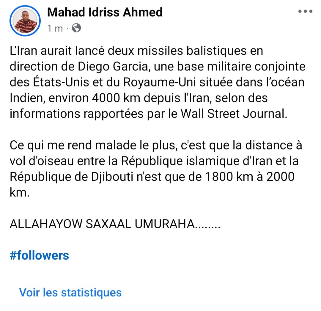 MAHAD IDRISS AHMED tweet media