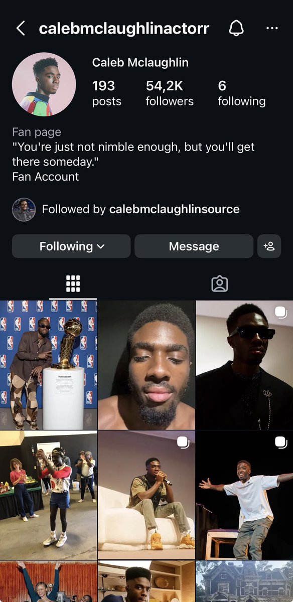 RDW Caleb McLaughlin tweet media