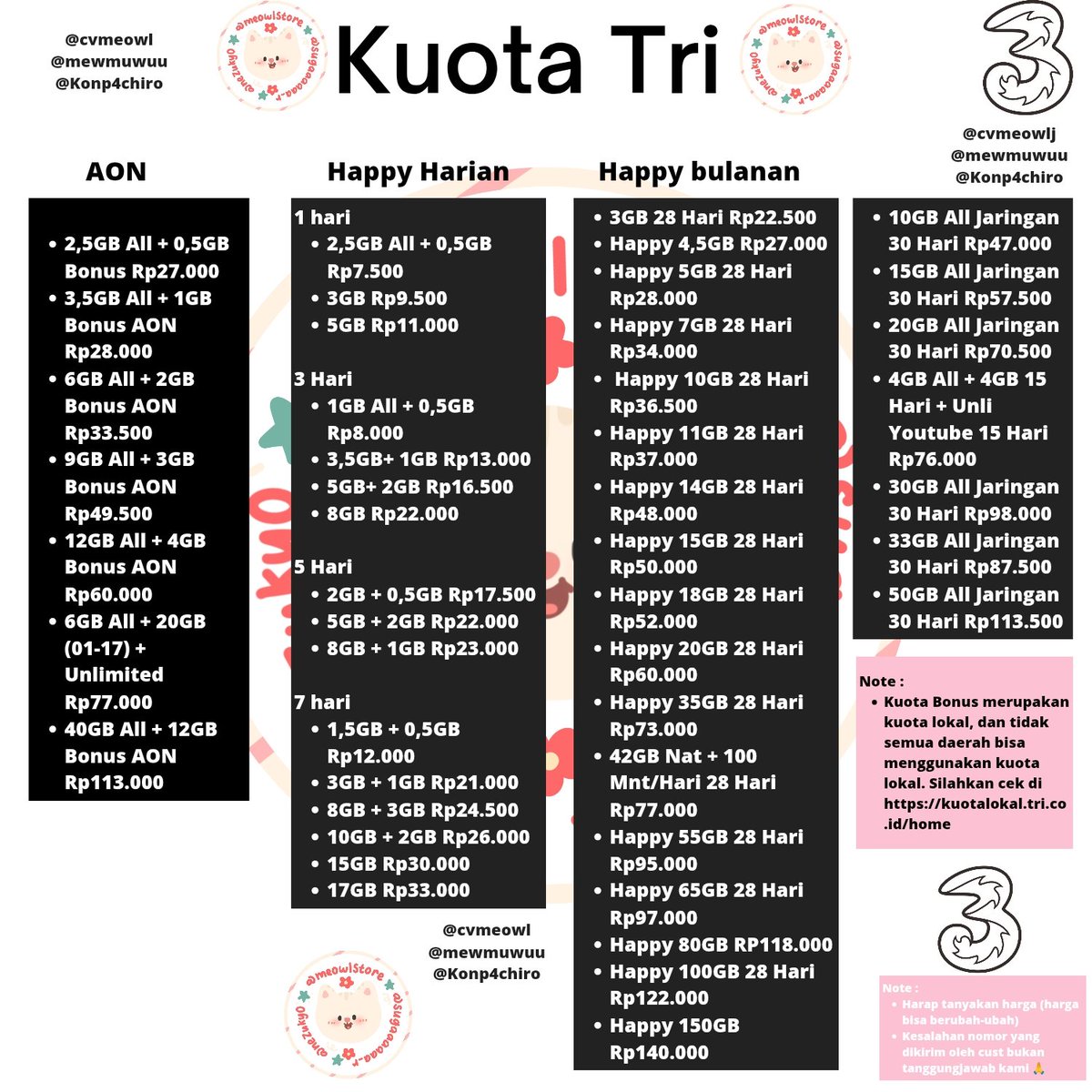 📌♡ Kelontongan Dek Mui★ tweet media