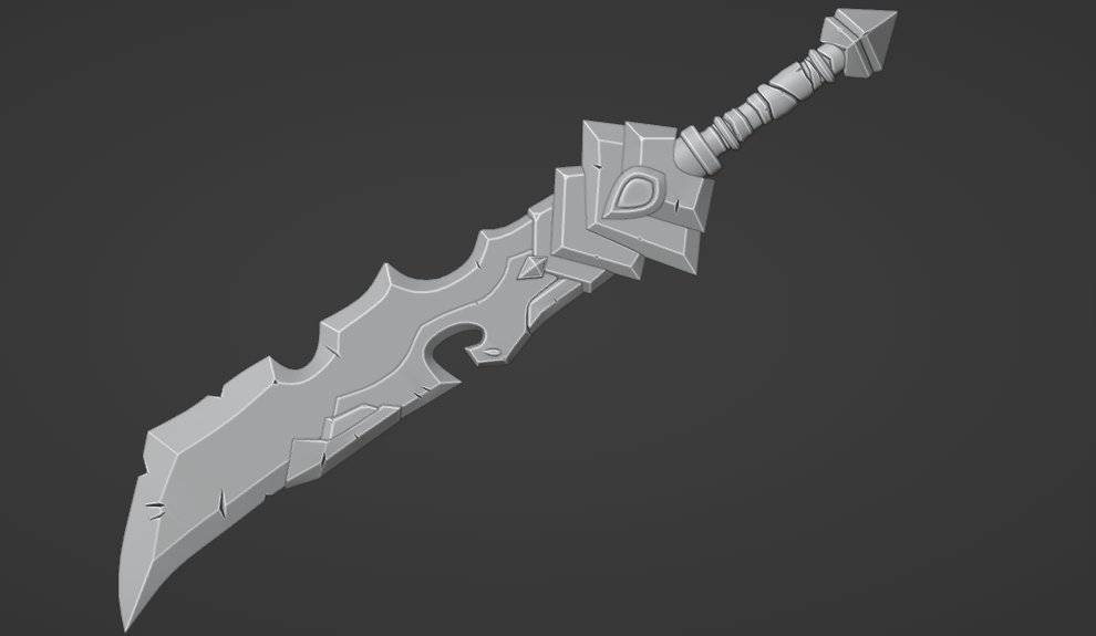 Zerokmax's tweet photo. Sword 

#roblox #robloxdev #blender https://t.co/rxB1NKy0K2