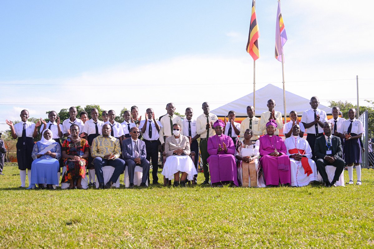 JanetMuseveni's tweet photo. I congratulate the College on its increasing enrolment and improved performance, especially in STEM subjects, establishing it as a role model within the community. I encourage all stakeholders to support the competence-based curriculum through awareness and parental involvement.

To our students, stay focused, uphold good morals, avoid negative peer pressure and substance abuse, and remember that the decisions you make today lay the foundation for your future success. I appreciate the Archbishop, the Board, the PTA, parents, and all stakeholders for their ongoing support and dedication to education, and I urge everyone to unite in this noble endeavour.

God bless you.