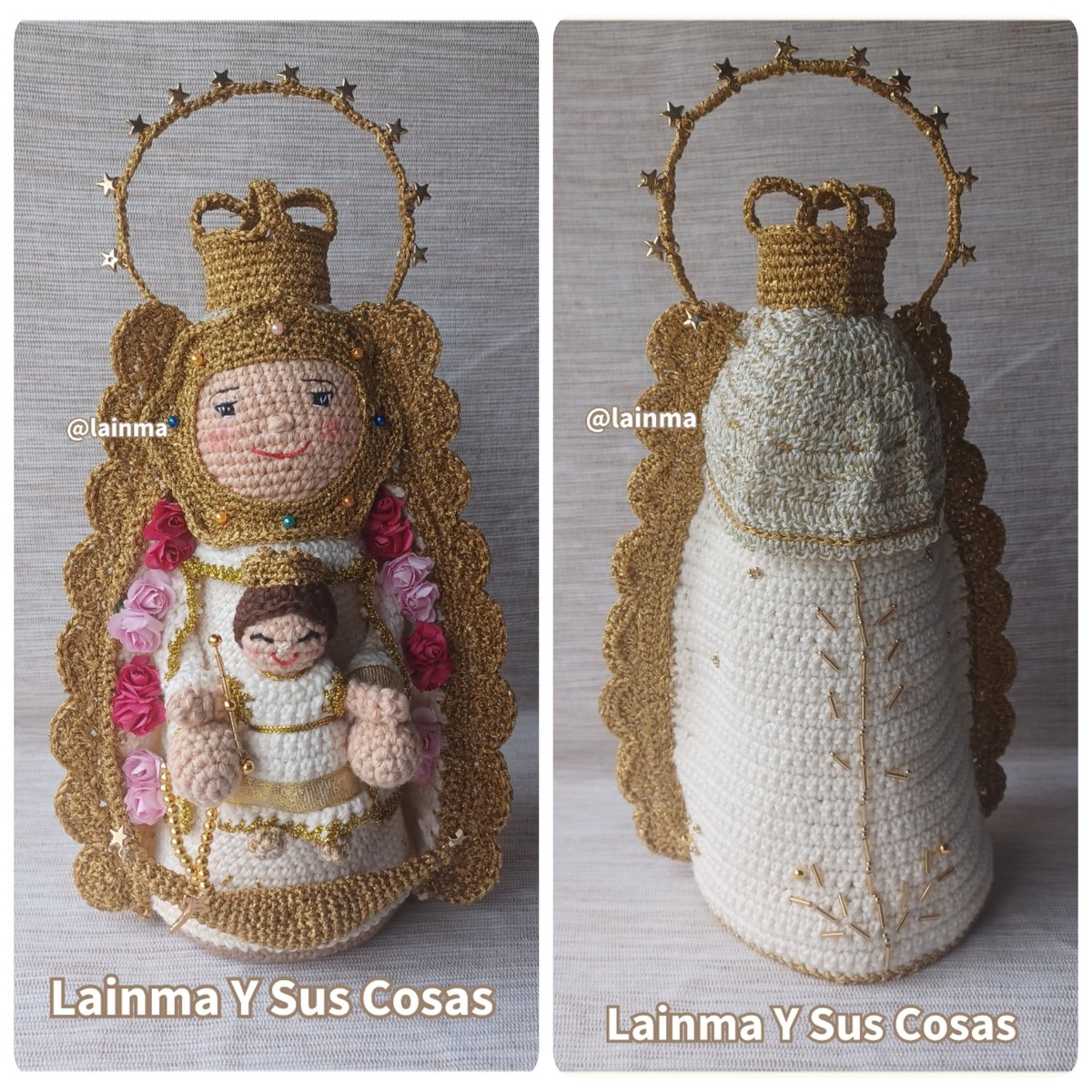 lain_ma1's tweet photo. 💐 Dedícale tiempo a esas cosas que hacen sonreír a tu corazón 💐
°°°°°°°°°°°°°°°°°°°°°°°°°°°°°°°°°°°°°°°°°°°°°°°°°°°°°°°°°°°°°°
#amigurumi #virgendelrocio  #hechoamano  #artesania #crocheting https://t.co/zqy7Sc0yuJ