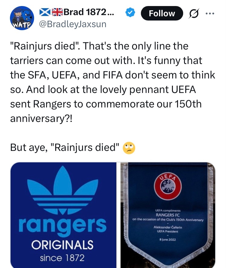 Craig Whyte tweet media