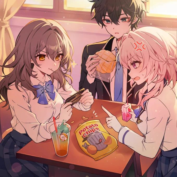 #スターレイル #HonkaiStarRail 二相楽園学パロ②
