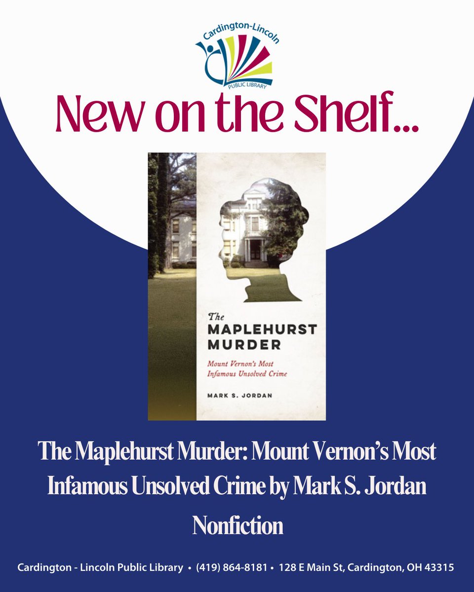 Cardington Lincoln Public Library tweet media