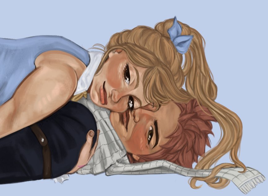 mhowa_rt's tweet photo. sorcerer weekly centrefold hard launch type pose (+ closeups on their MUGS and lucy’s boots cuh apparently i got possessed and locked tf in) #nalu #fairytail #natsudragneel #lucyheartfilia #digitalart #digitalpainting https://t.co/wWhVD46His
