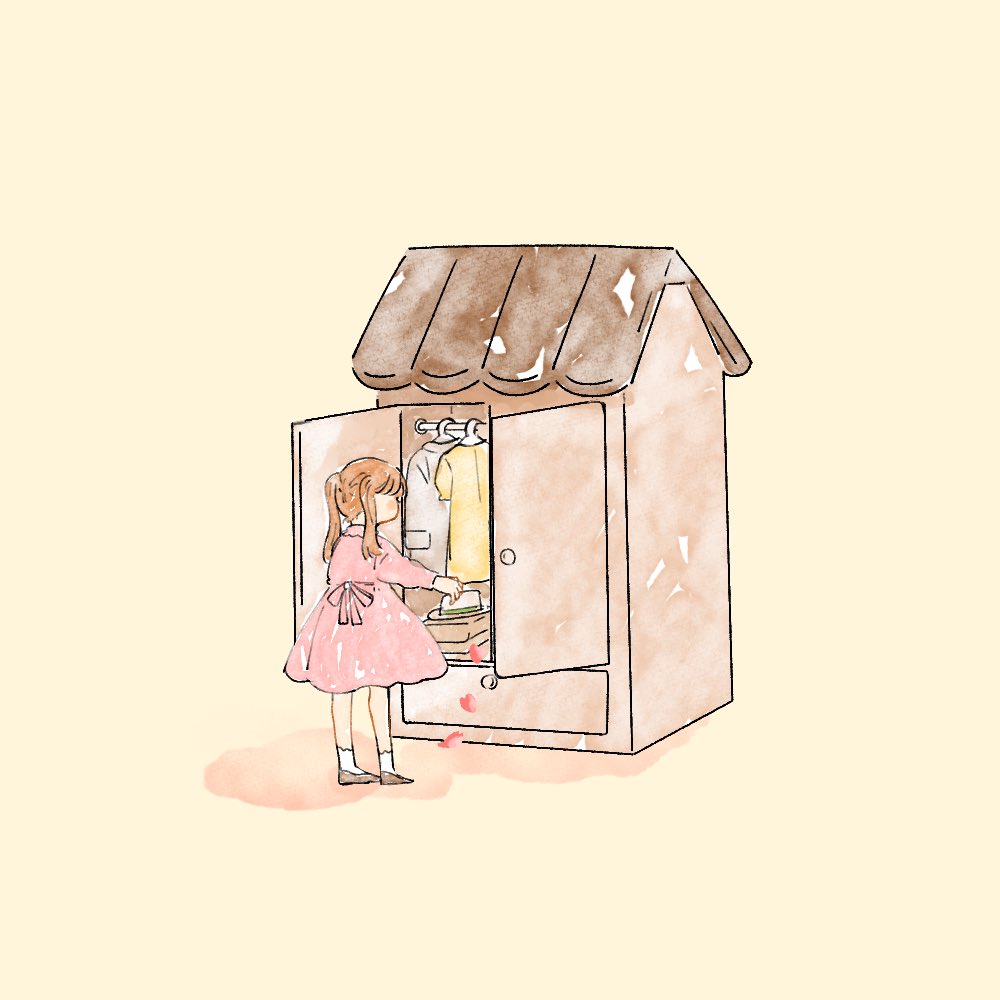 春が隠れてた🌸
#イラスト
#illustration