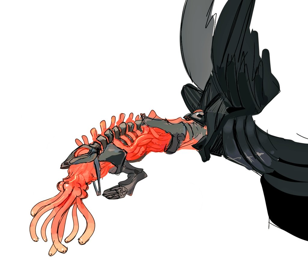 Thanatos quick sketch 
#HOlYHELLh2