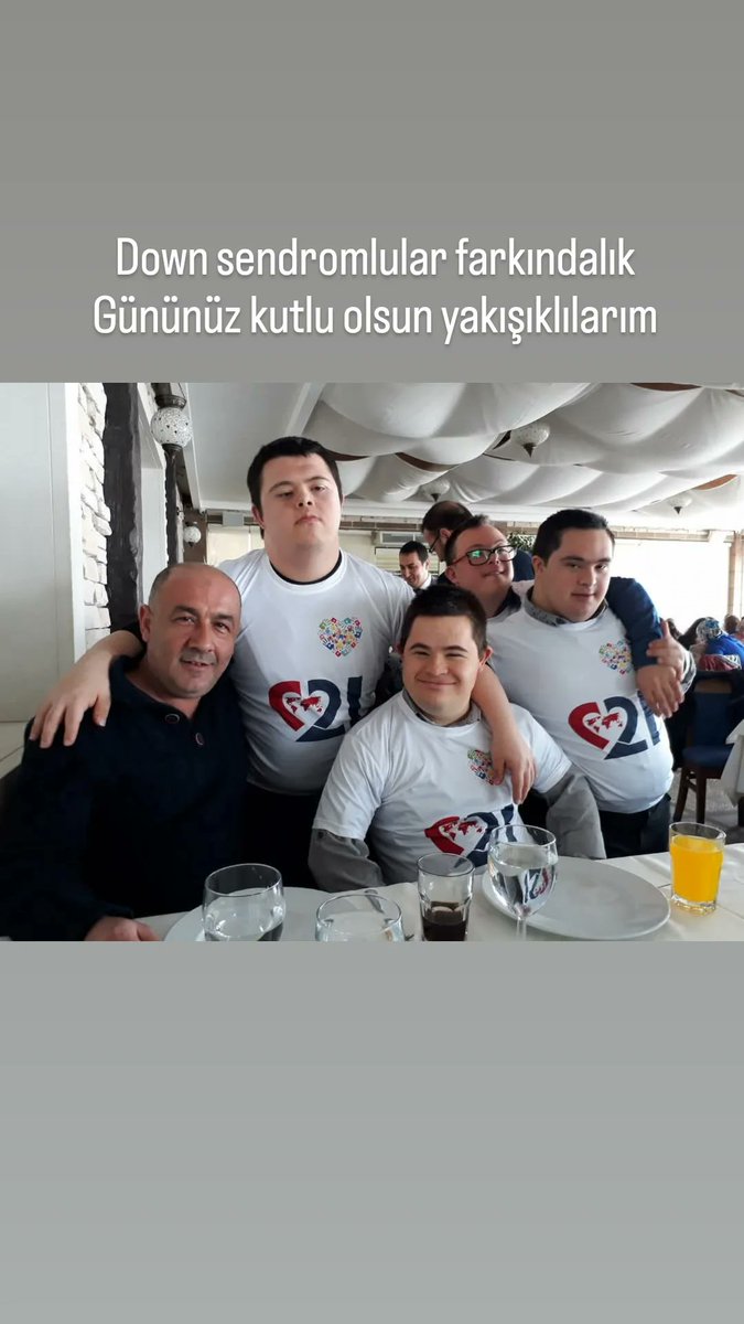 Gününüz kutlu olsun yakışıklılarım #DownSendromuFarkındalıkGünü