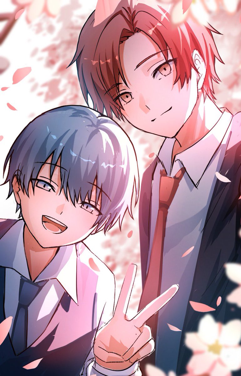 ＃100日チャレンジ
#暗殺教室

6日目　赤羽業× 潮田渚