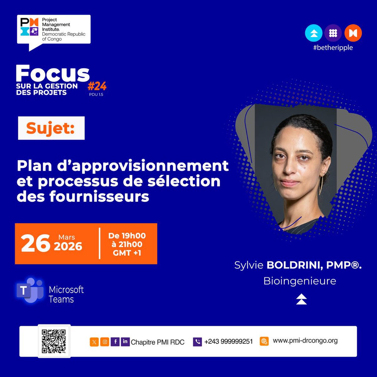 Chapitre PMI RDC tweet media