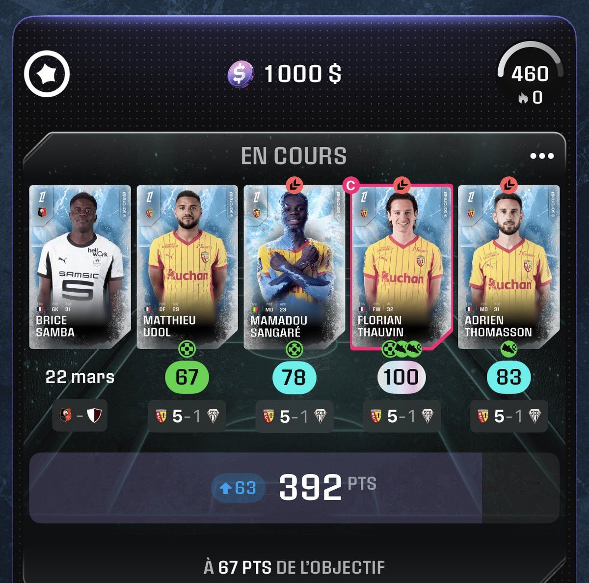 SorareSRFC tweet media