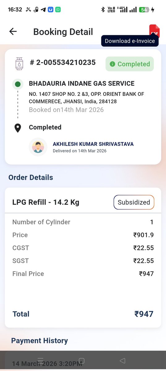 prashantdongupt's tweet photo. @dmjhansi1 @rangejhansi @jhansipolice dear dm jhansi , I have not booked any cylinder from bhadauriya indane gas jhansi, still they do fraud with me and sold my cylinder in black market. Kindly do needful https://t.co/14B3aFirhe