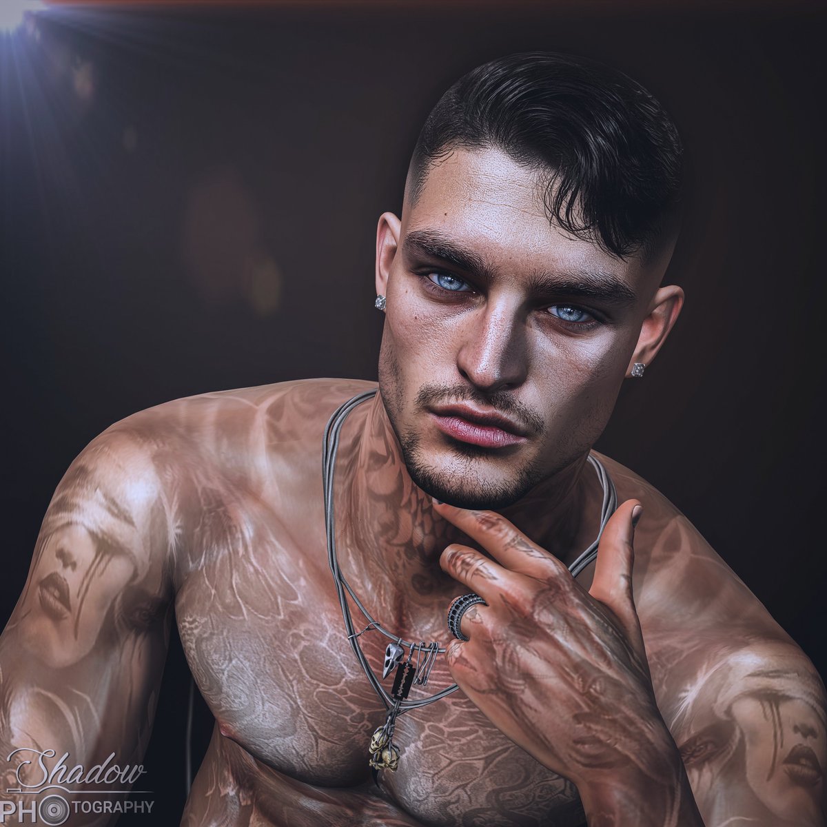 shadowrenfew's tweet photo. Featuring NOT FOUND @ ALPHA Event

Not Found - Zayden Skin EVOX
Not Found - Zayden Set EVOX
✨ Skin in 10 tones (Brows &amp; Browless) and Stubble Beard
✨ Set : Hairbase in 2 options, Beard with 2 options
BoM layers Only

• LM's and Further Credits ON Primfeed. https://t.co/zgBJoBx9fU