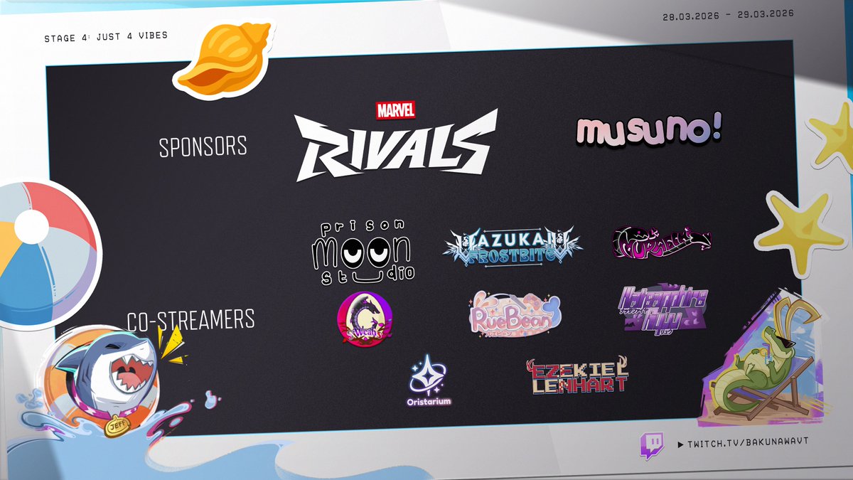 Bakunawa 🐍 VTuber Villain 🌙 Tourney 3/28-29 tweet media